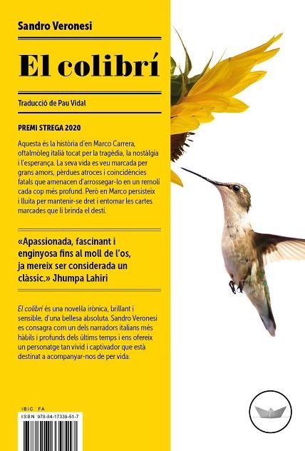 COLIBRÍ, EL  | 9788417339517 | VERONESI, SANDRO | Cooperativa Cultural Rocaguinarda