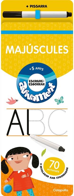 AVIVAMENT ESCRIURE I ESBORRAR - MAJÚSCULES | 9789878152431 | ELS EDITORS DE CATAPULTA | Cooperativa Cultural Rocaguinarda