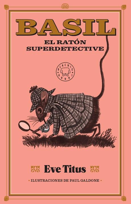 BASIL, EL RATÓN SUPERDETECTIVE | 9788417552886 | TITUS, EVE | Cooperativa Cultural Rocaguinarda