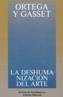 DESHUMANIZACION DEL ARTE Y OTROS ENSAYOS DE ESTET | 9788420641102 | ORTEGA Y GASSET, JOSE | Cooperativa Cultural Rocaguinarda