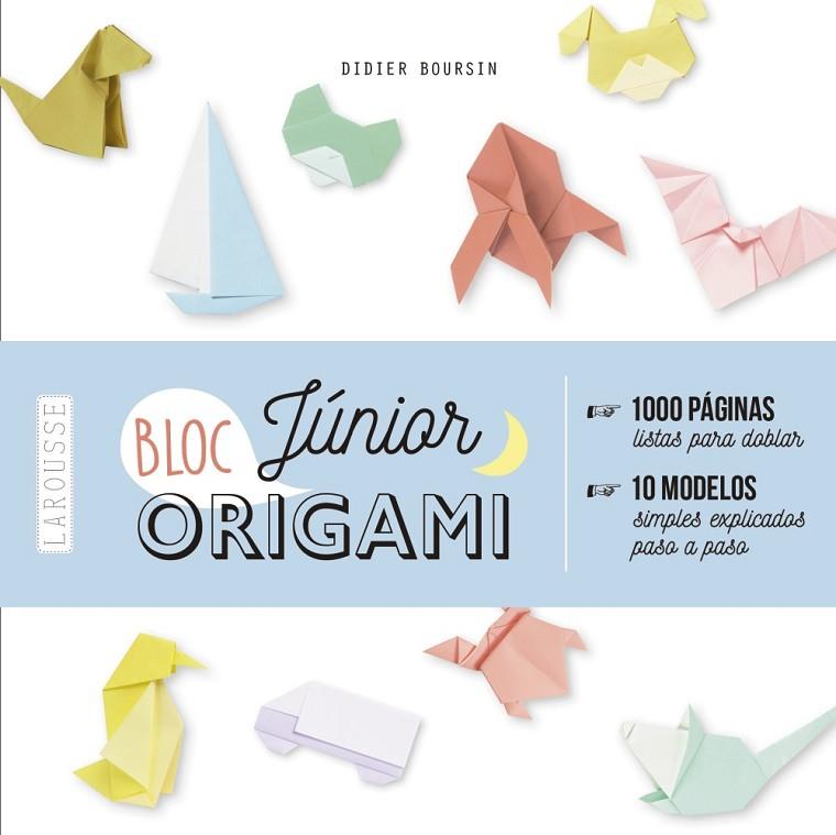 ORIGAMI BLOC JÚNIOR | 9788417720124 | BOURSIN, DIDIER | Cooperativa Cultural Rocaguinarda