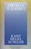 KANT, HEGEL, SCHELER | 9788420641232 | ORTEGA Y GASSET, JOSE | Cooperativa Cultural Rocaguinarda