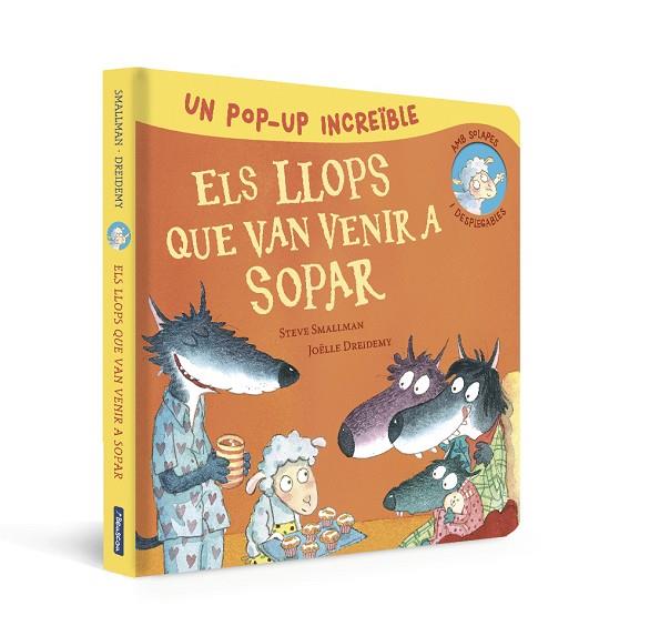 POP-UP D'ELS LLOPS QUE VAN VENIR A SOPAR (L'OVELLETA QUE VA VENIR A SOPAR. LLIBR | 9788448865986 | SMALLMAN, STEVE | Cooperativa Cultural Rocaguinarda