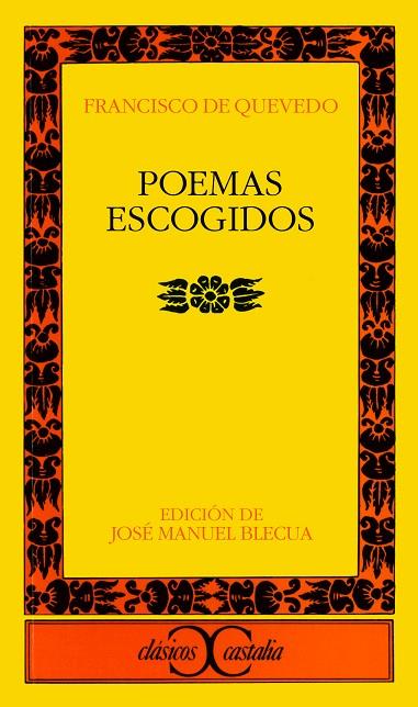 POEMAS ESCOGIDOS - QUEVEDO | 9788470391668 | QUEVEDO, FRANCISCO DE | Cooperativa Cultural Rocaguinarda