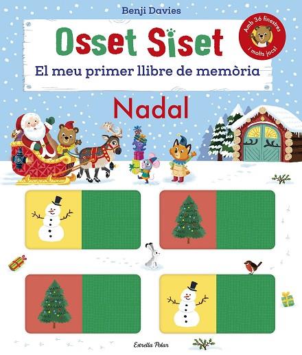 OSSET SISET. EL MEU PRIMER LLIBRE DE MEMÒRIA. NADAL | 9788413898292 | DAVIES, BENJI | Cooperativa Cultural Rocaguinarda