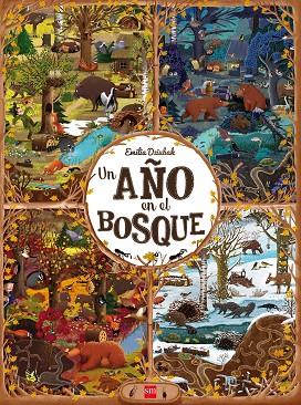 AÑO EN EL BOSQUE, UN | 9788467594164 | DZIUBAK, EMILIA | Cooperativa Cultural Rocaguinarda