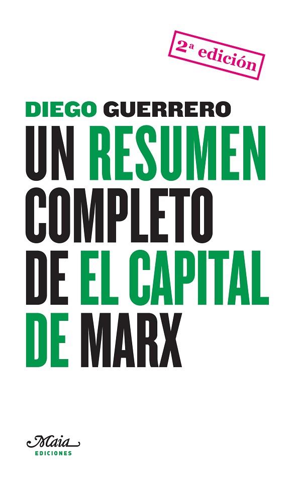 UN RESUMEN COMPLETO DE "EL CAPITAL" DE MARX | 9788493664169 | GUERRERO JIMéNEZ, DIEGO | Cooperativa Cultural Rocaguinarda