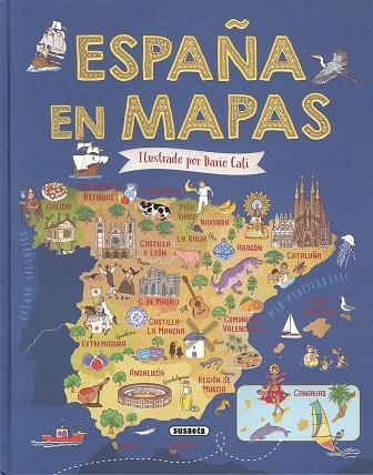 ESPAÑA EN MAPAS | 9788467784695 | DELGADO NARES, ANA | Cooperativa Cultural Rocaguinarda