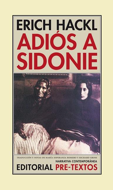 ADIÓS A SIDONIE | 9788481914900 | HACKL, ERICH | Cooperativa Cultural Rocaguinarda
