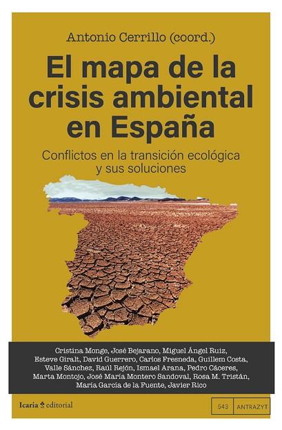 MAPA DE LA CRISIS AMBIENTAL DE ESPAÑA, EL | 9788410328051 | CERRILLO JODAR, ANTONIO | Cooperativa Cultural Rocaguinarda