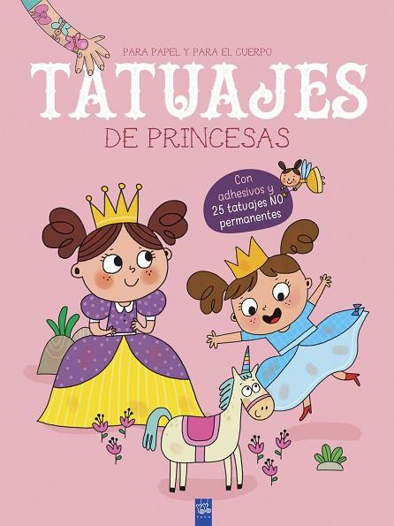 TATUAJES DE PRINCESAS | 9788408219156 | YOYO | Cooperativa Cultural Rocaguinarda