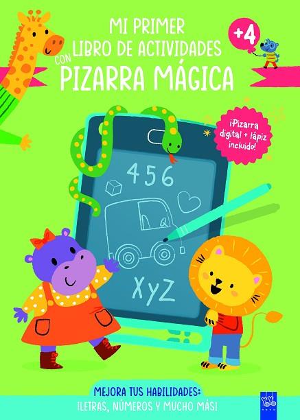 MI PRIMER LIBRO DE ACTIVIDADES CON PIZARRA MÁGICA. VERDE | 9788408313564 | YOYO | Cooperativa Cultural Rocaguinarda