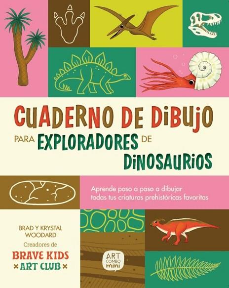 CUADERNO DE DIBUJO PARA EXPLORADORES DE DINOSAURIOS | 9788426739681 | WOODARD, BRAD/WOODARD, KRYSTAL | Cooperativa Cultural Rocaguinarda