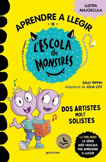APRENDRE A LLEGIR A L'ESCOLA DE MONSTRES 24 - DOS ARTISTES MOLT SOLISTES | 9791387724191 | RIPPIN, SALLY | Cooperativa Cultural Rocaguinarda