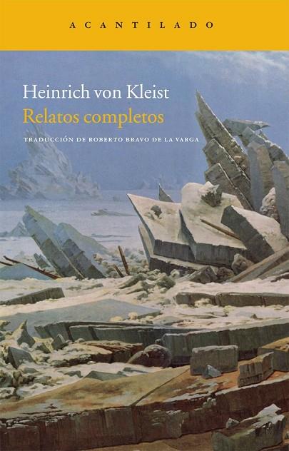RELATOS COMPLETOS | 9788415277453 | VON KLEIST, HEINRICH | Cooperativa Cultural Rocaguinarda