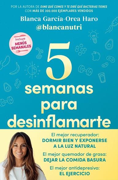 5 SEMANAS PARA DESINFLAMARTE | 9788418055683 | GARCÍA-OREA HARO (@BLANCANUTRI), BLANCA | Cooperativa Cultural Rocaguinarda