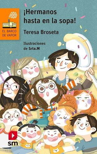 ¡HERMANOS HASTA EN LA SOPA! | 9788491077794 | BROSETA, TERESA | Cooperativa Cultural Rocaguinarda
