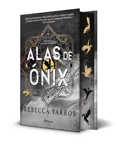 ALAS DE ÓNIX (EMPÍREO 3) EDICIÓN LIMITADA CON CANTOS TINTADOS | 9788408297314 | YARROS, REBECCA | Cooperativa Cultural Rocaguinarda