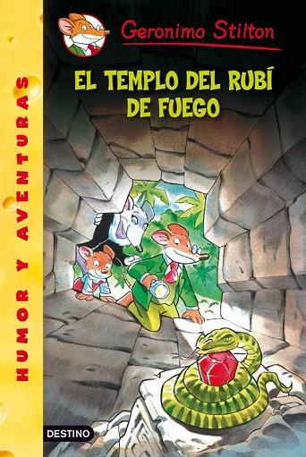 EL TEMPLO DEL RUBÍ DE FUEGO | 9788408007982 | GERONIMO STILTON | Cooperativa Cultural Rocaguinarda