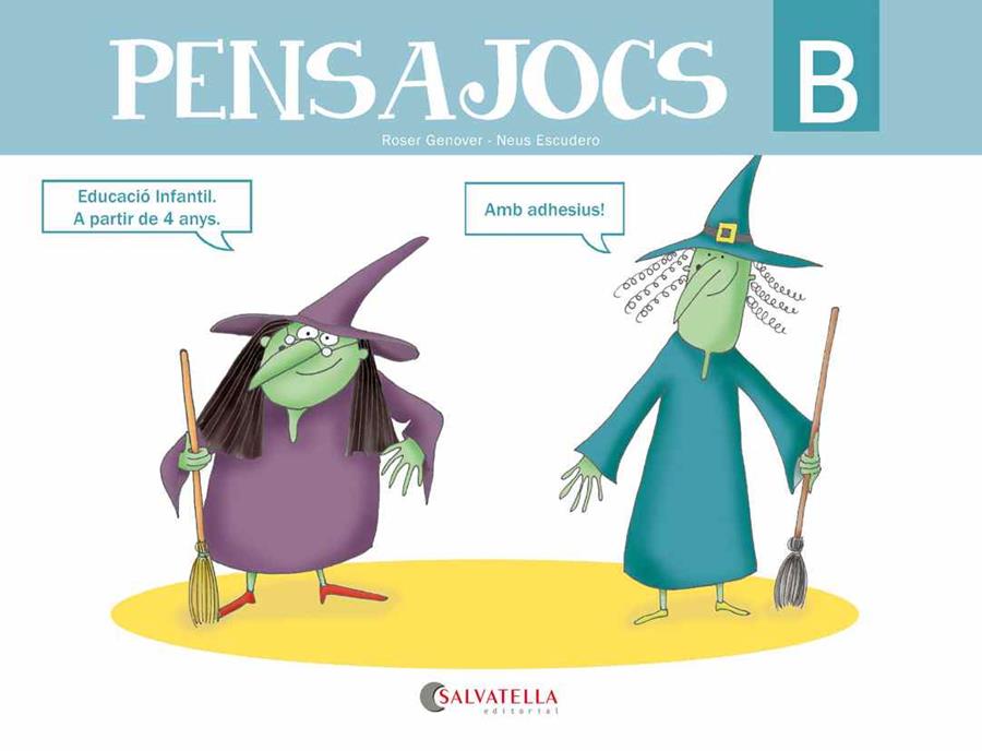 PENSAJOCS B | 9788417841362 | GENOVER HUGUET, ROSER | Cooperativa Cultural Rocaguinarda