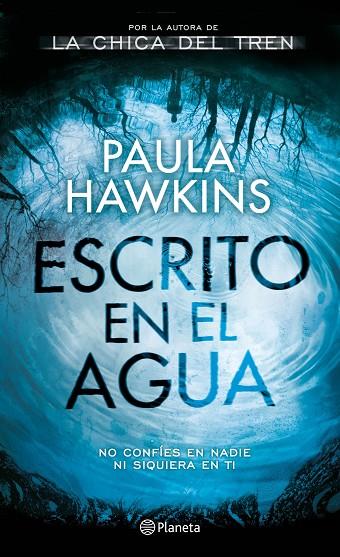 ESCRITO EN EL AGUA | 9788408172178 | HAWKINS, PAULA | Cooperativa Cultural Rocaguinarda