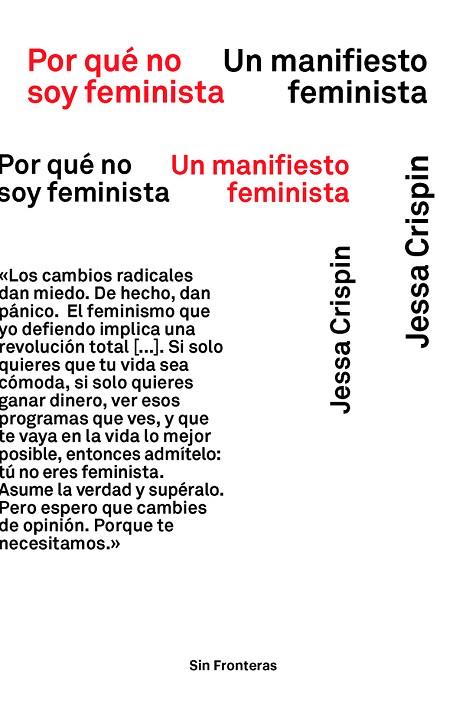 POR QUÉ NO SOY FEMINISTA | 9788415070979 | CRISPIN, JESSA | Cooperativa Cultural Rocaguinarda