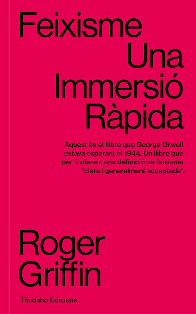 FEIXISME | 9788413479811 | GRIFFIN, ROGER | Cooperativa Cultural Rocaguinarda