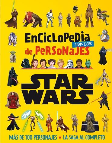STAR WARS. ENCICLOPEDIA JÚNIOR DE PERSONAJES | 9788408271055 | STAR WARS | Cooperativa Cultural Rocaguinarda