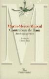 CONTRABAN DE LLUM | 9788482566726 | MARÇAL, MARIA MERCE | Cooperativa Cultural Rocaguinarda
