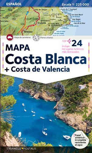 COSTA BLANCA, MAPA | 9788484781325 | VARIOS AUTORES | Cooperativa Cultural Rocaguinarda