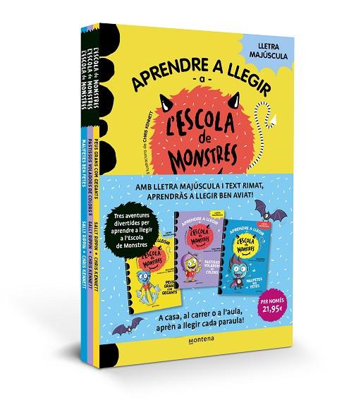 APRENDRE A LLEGIR A L'ESCOLA DE MONSTRES - PACK AMB ELS LLIBRES 4, 5 I 6 | 9788410298675 | RIPPIN, SALLY | Cooperativa Cultural Rocaguinarda