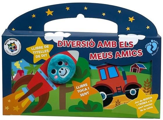 DIVERSIÓ AMB ELS MEUS AMICS (CAIXA: 1 LLIBRE DE TITELLES+1 LLIBRE TOCA I SENT) | 9788742556566 | AA.VV. | Cooperativa Cultural Rocaguinarda