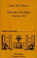 DRAMA PATRIO | 9788472230552 | GIL-ALBERT, JUAN | Cooperativa Cultural Rocaguinarda