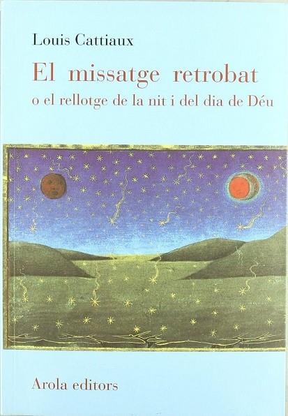 MISSATGE RETROBAT O EL RELLOTGE DE LA NIT I DEL DIA DE DÉU, EL | 9788496365612 | AARTI JACOBSEN, REHAM | Cooperativa Cultural Rocaguinarda