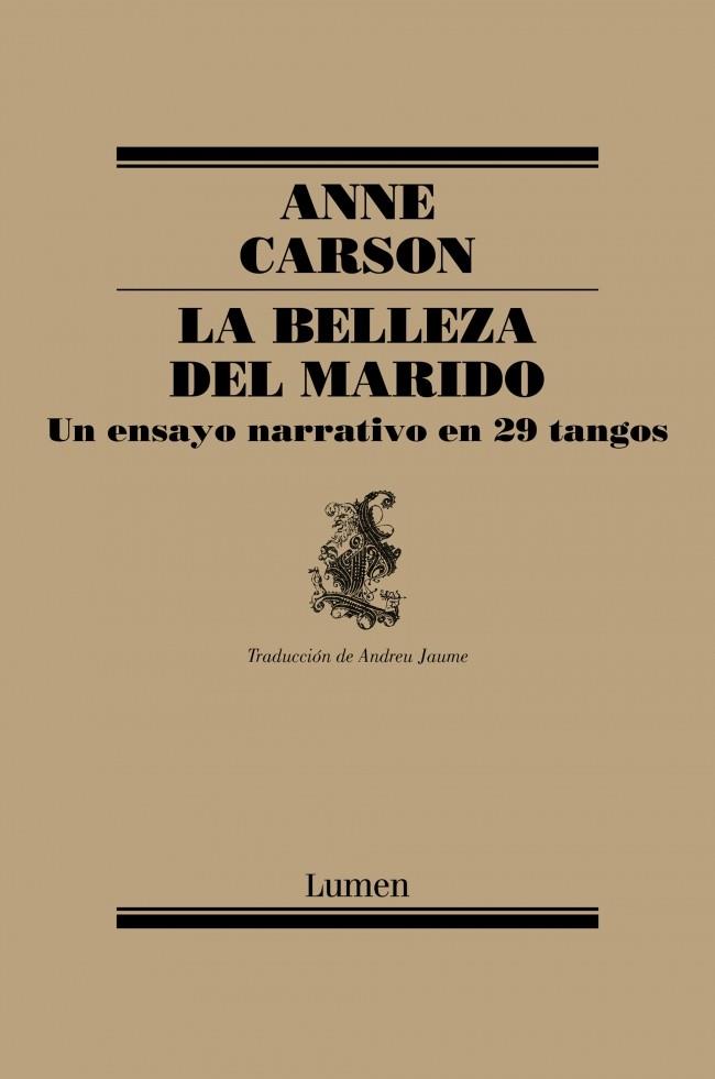 BELLEZA DEL MARIDO, LA | 9788426407184 | CARSON, ANNE | Cooperativa Cultural Rocaguinarda