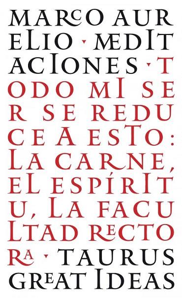 MEDITACIONES (SERIE GREAT IDEAS 12) | 9788430601035 | AURELIO, MARCO | Cooperativa Cultural Rocaguinarda