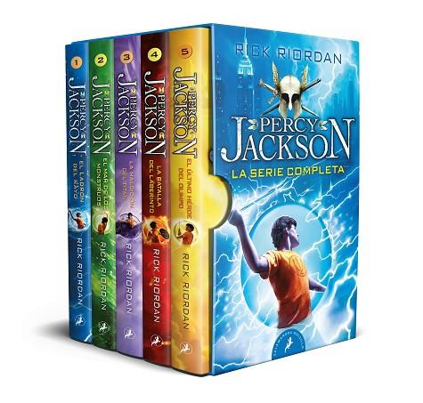 PERCY JACKSON Y LOS DIOSES DEL OLIMPO - LA SERIE COMPLETA | 9788418173721 | RIORDAN, RICK | Cooperativa Cultural Rocaguinarda