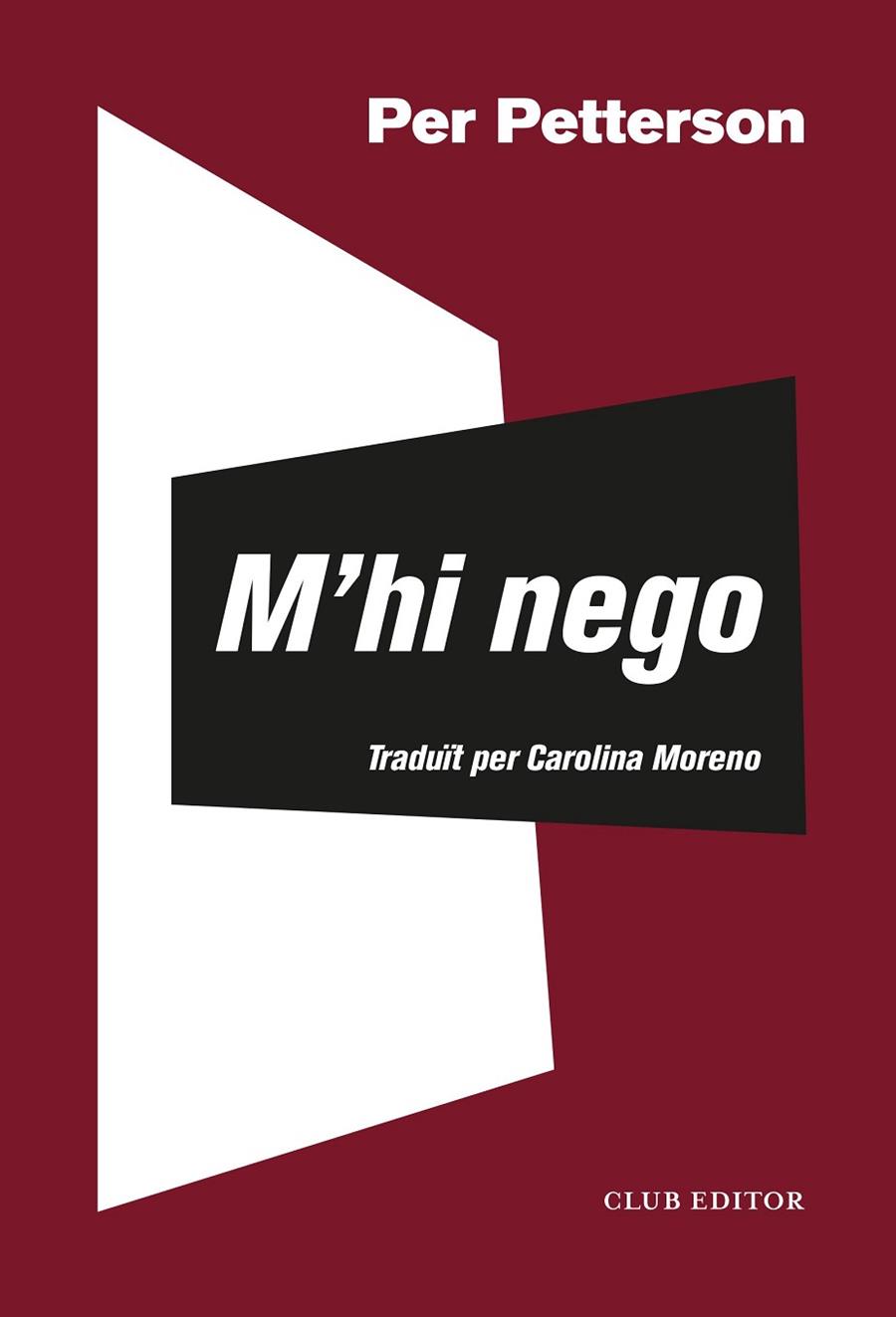 M'HI NEGO | 9788473293624 | PETTERSON, PER | Cooperativa Cultural Rocaguinarda