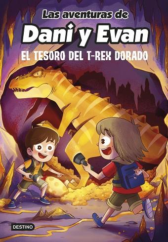 AVENTURAS DE DANI Y EVAN 5, LAS. EL TESORO DEL T-REX DORADO | 9788408252559 | LAS AVENTURAS DE DANI Y EVAN | Cooperativa Cultural Rocaguinarda