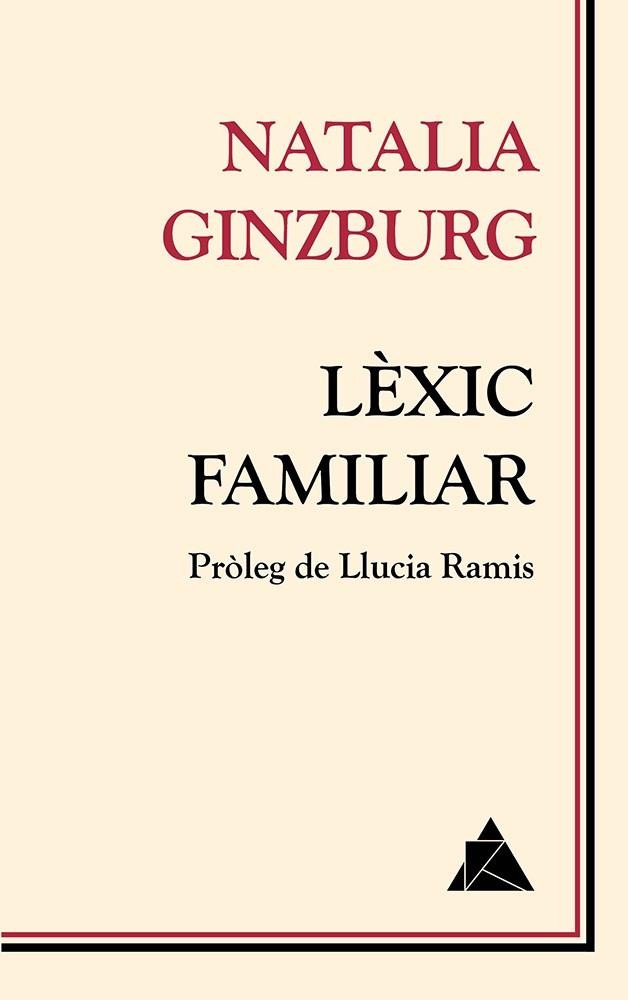 LÈXIC FAMILIAR | 9788416222254 | GINZBURG, NATALIA | Cooperativa Cultural Rocaguinarda