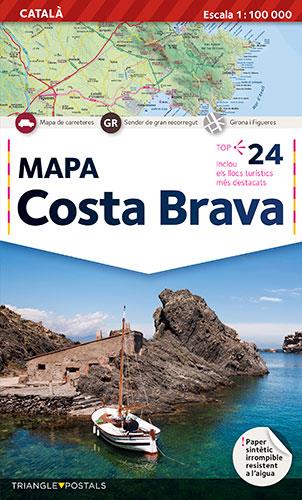 COSTA BRAVA, MAPA | 9788484781622 | VARIOS AUTORES | Cooperativa Cultural Rocaguinarda
