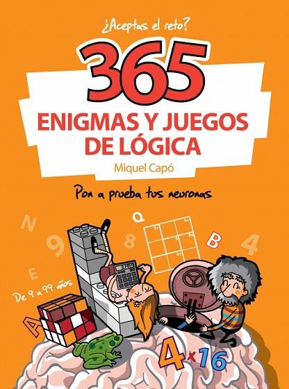 365 ENIGMAS Y JUEGOS DE LÓGICA | 9788484412267 | CAPÓ, MIQUEL | Cooperativa Cultural Rocaguinarda