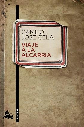VIAJE A LA ALCARRIA | 9788423342372 | CELA, CAMILO JOSÉ | Cooperativa Cultural Rocaguinarda