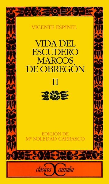 VIDA DEL ESCUDERO MARCOS DE OBREGON. TOMO 2 | 9788470393563 | ESPINEL, VICENTE | Cooperativa Cultural Rocaguinarda