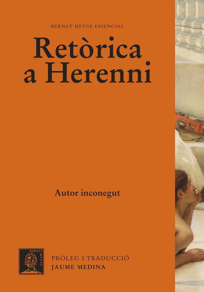 RETÒRICA A HERENNI | 9788498593730 | AUTOR INCONEGUT | Cooperativa Cultural Rocaguinarda