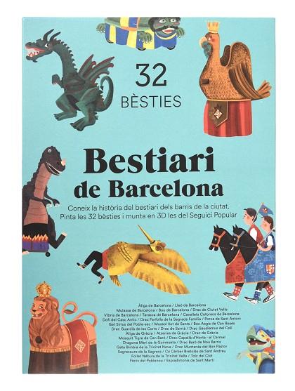 BESTIARI DE BARCELONA. 32 BÈSTIES | 9788491563747 | ALONSO CRUZET, NICOLÀS/BERLOSO CLARÀ, LAIA | Cooperativa Cultural Rocaguinarda