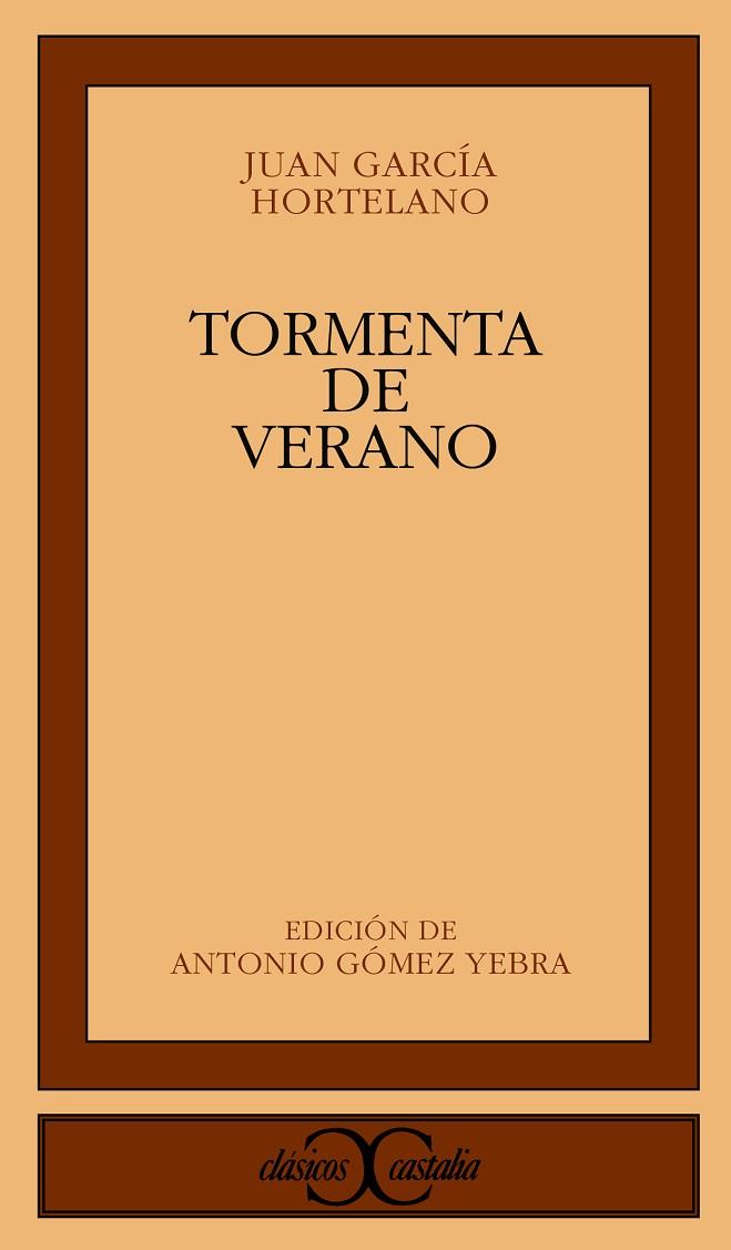 TORMENTA DE VERANO | 9788470395444 | GARCIA HORTELANO, JUAN | Cooperativa Cultural Rocaguinarda