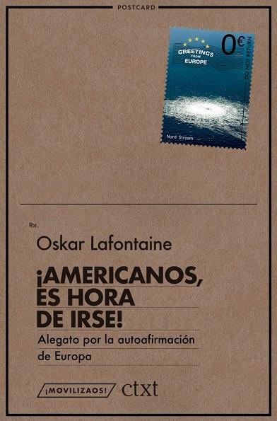 ¡AMERICANOS, ES HORA DE IRSE! | 9788412658668 | LAFONTAINE, OSKAR | Cooperativa Cultural Rocaguinarda