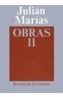OBRAS JULIAN MARIAS II | 9788429262025 | MARIAS | Cooperativa Cultural Rocaguinarda