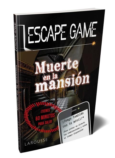 ESCAPE GAME. MUERTE EN LA MANSIÓN | 9788417720537 | LAROUSSE EDITORIAL | Cooperativa Cultural Rocaguinarda